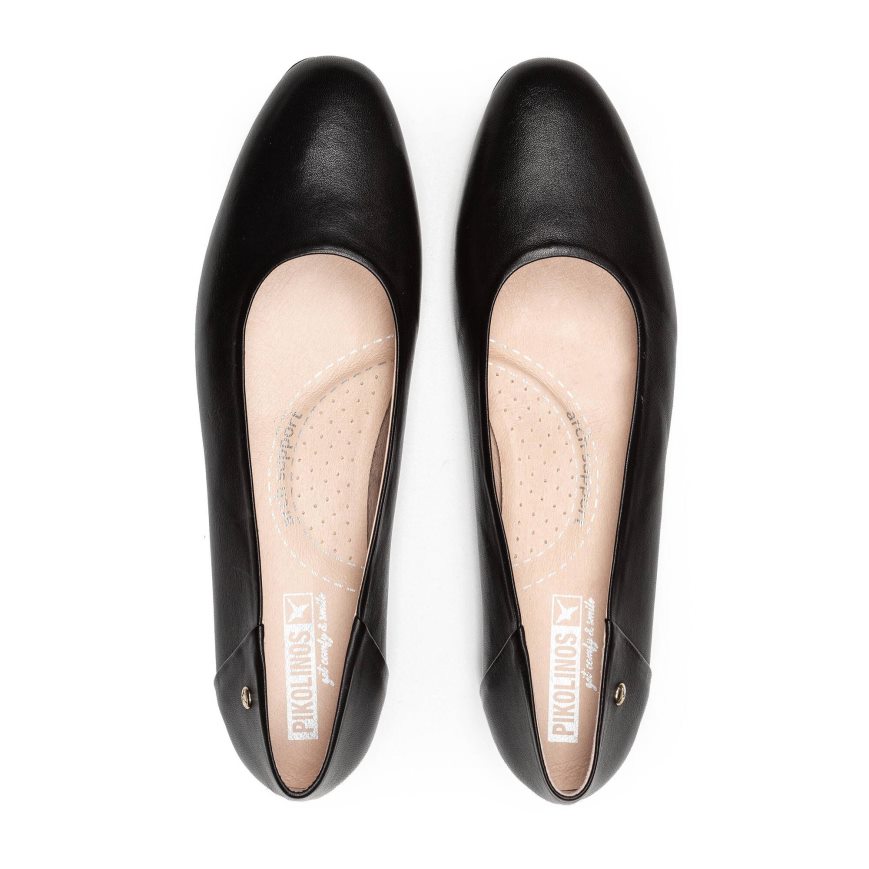 Women's Pikolinos ALMERIA Ballet Flats Black | NZ I9A1738